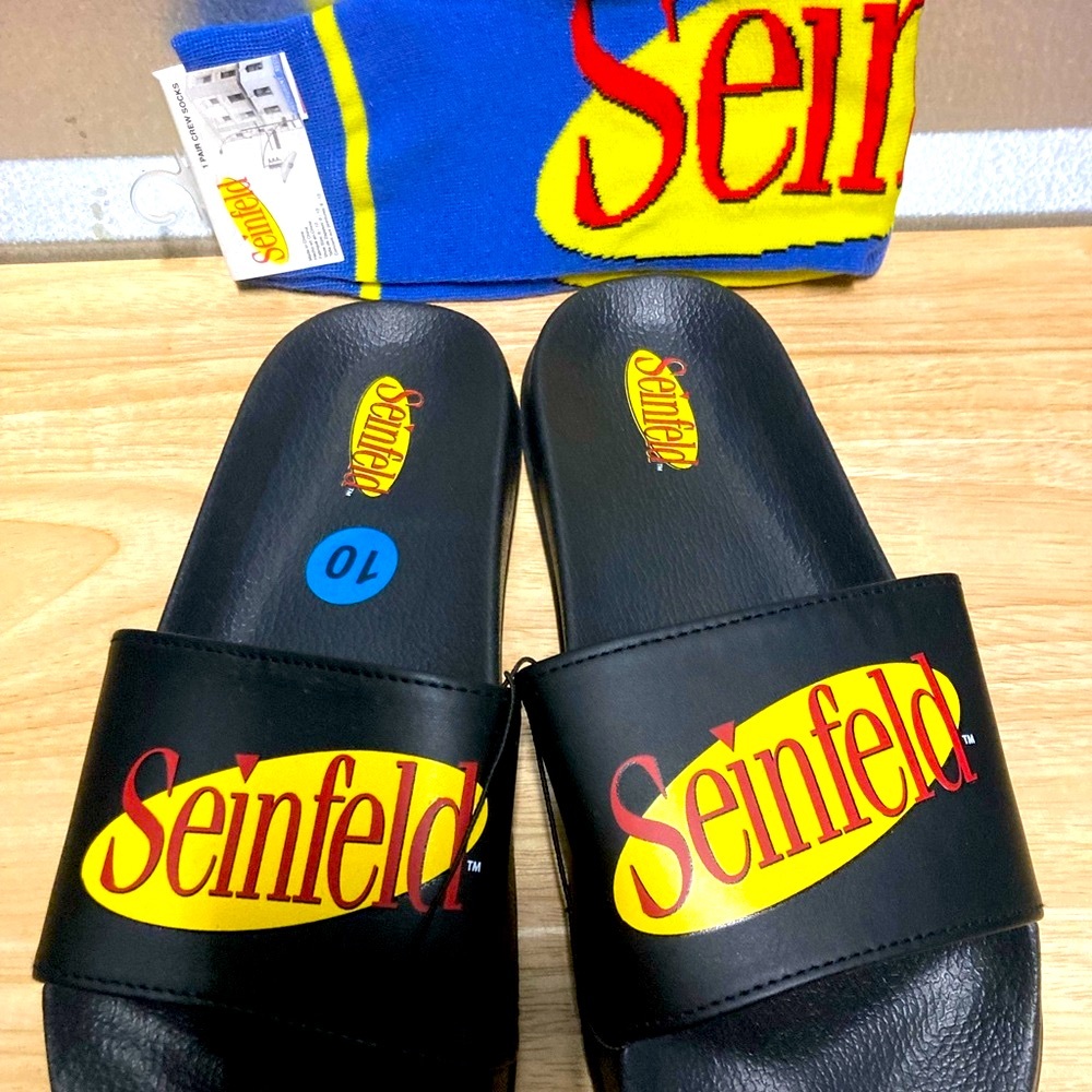 Seinfeld Slippers with Socks